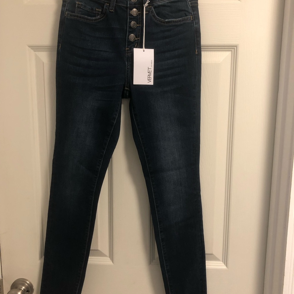 Verve Ami Midnight Blue Cropped Jeans